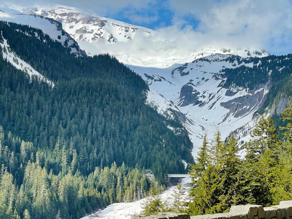 Mt Rainier Little Red Cabin Эшфорд Экстерьер фото